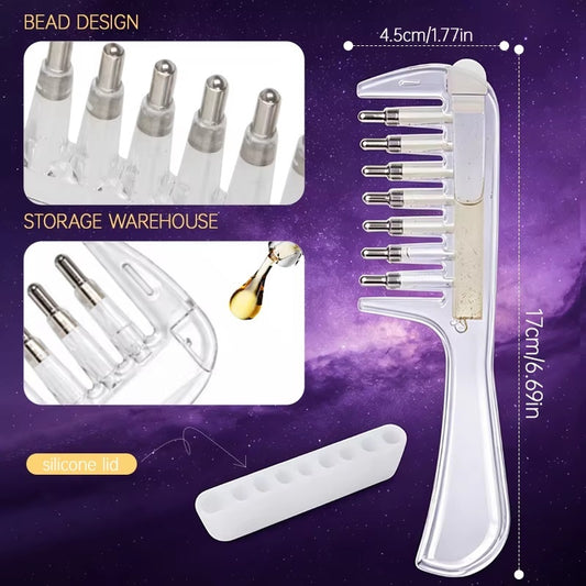 Hair Oil Applicator Comb – Root Oil Application & Scalp Massage